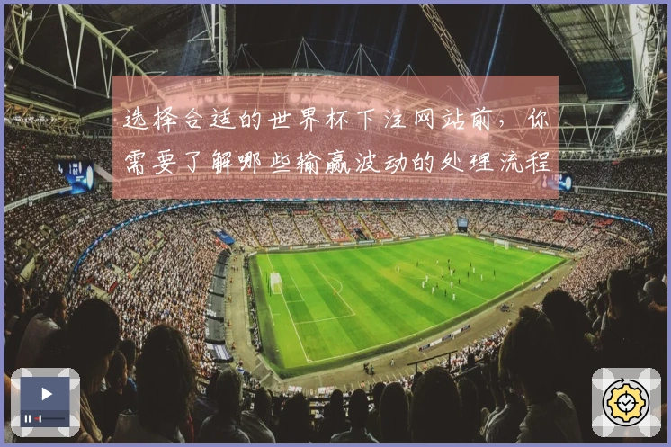 选择合适的世界杯下注网站前，你需要了解哪些输赢波动的处理流程