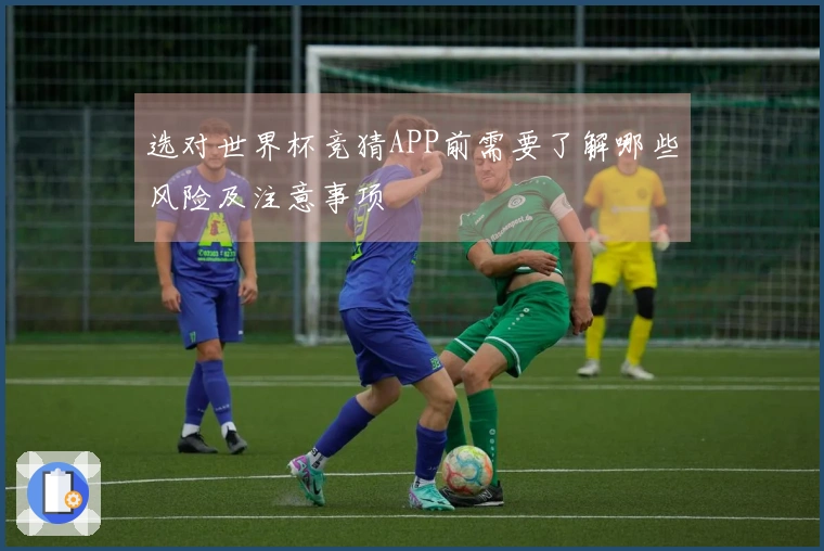 选对世界杯竞猜APP前需要了解哪些风险及注意事项
