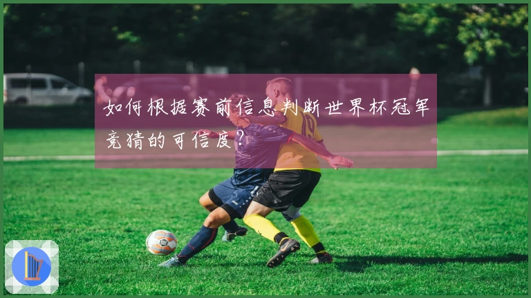 如何根据赛前信息判断世界杯冠军竞猜的可信度？